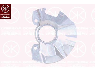 Splash Guard, brake disc, Front Axle Left