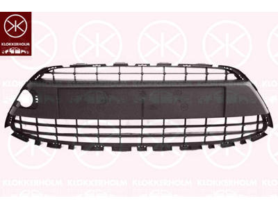 Ventilationsgaller, stötfångare, TITANIUM, Fram, mellandel