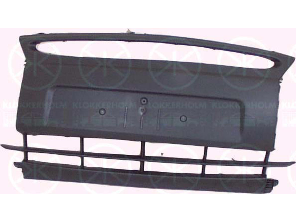 Bumper, Front, grey, not for trim level: Sport