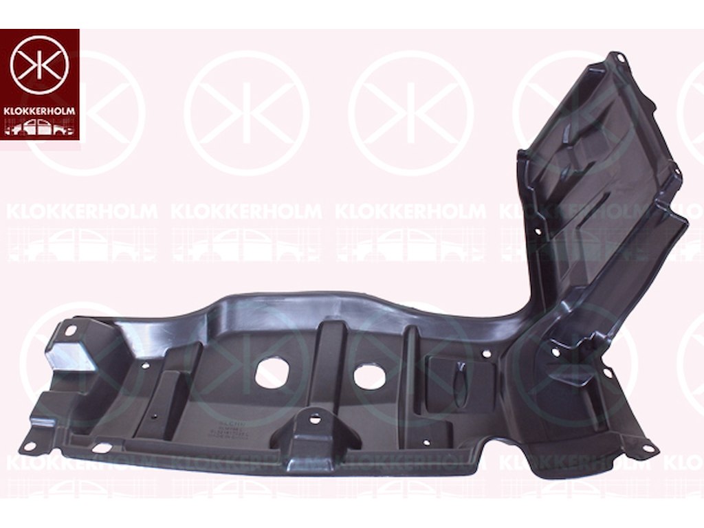 Engine Cover, Left Front, Front Section, Plastic