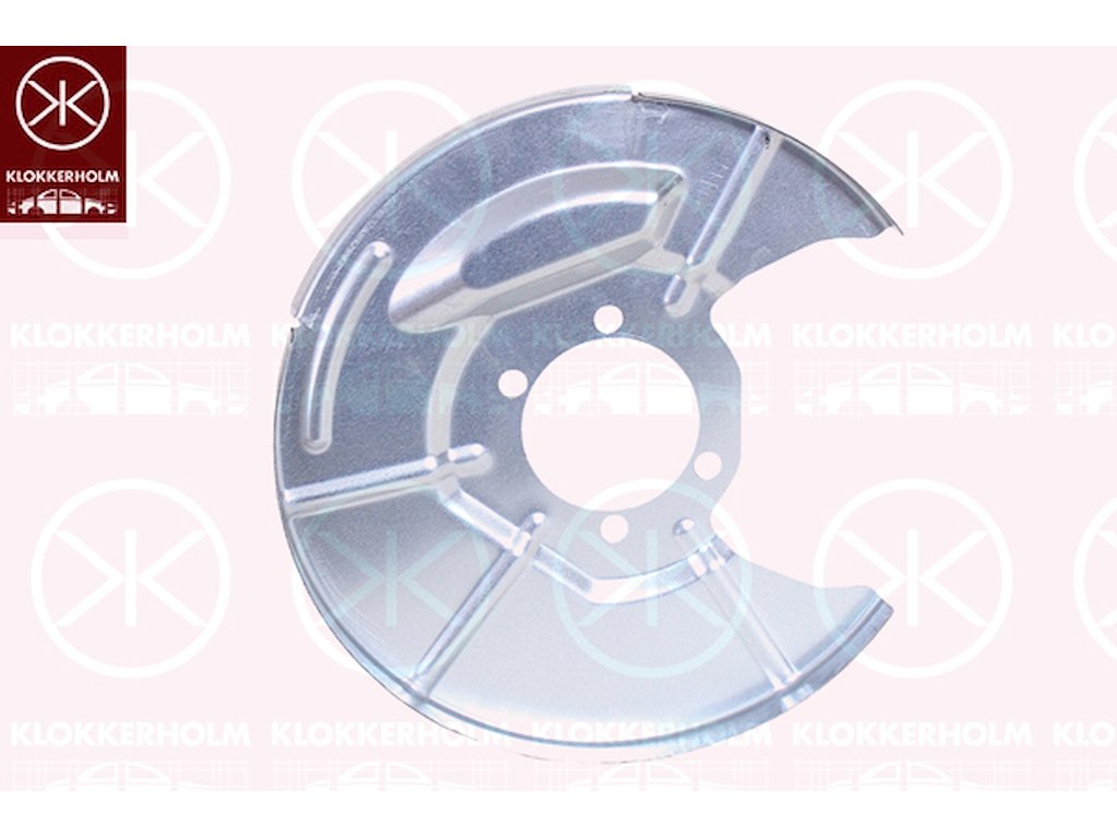 Splash Guard, brake disc, Rear Axle Right, Vehicle Equipment: for vehicles with electric parking brake, for brake disc diameter [mm]: 303, Zinc-coated