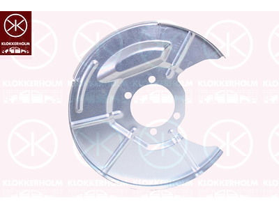 Splash Guard, brake disc, Rear Axle Right, Vehicle Equipment: for vehicles with electric parking brake, for brake disc diameter [mm]: 303, Zinc-coated