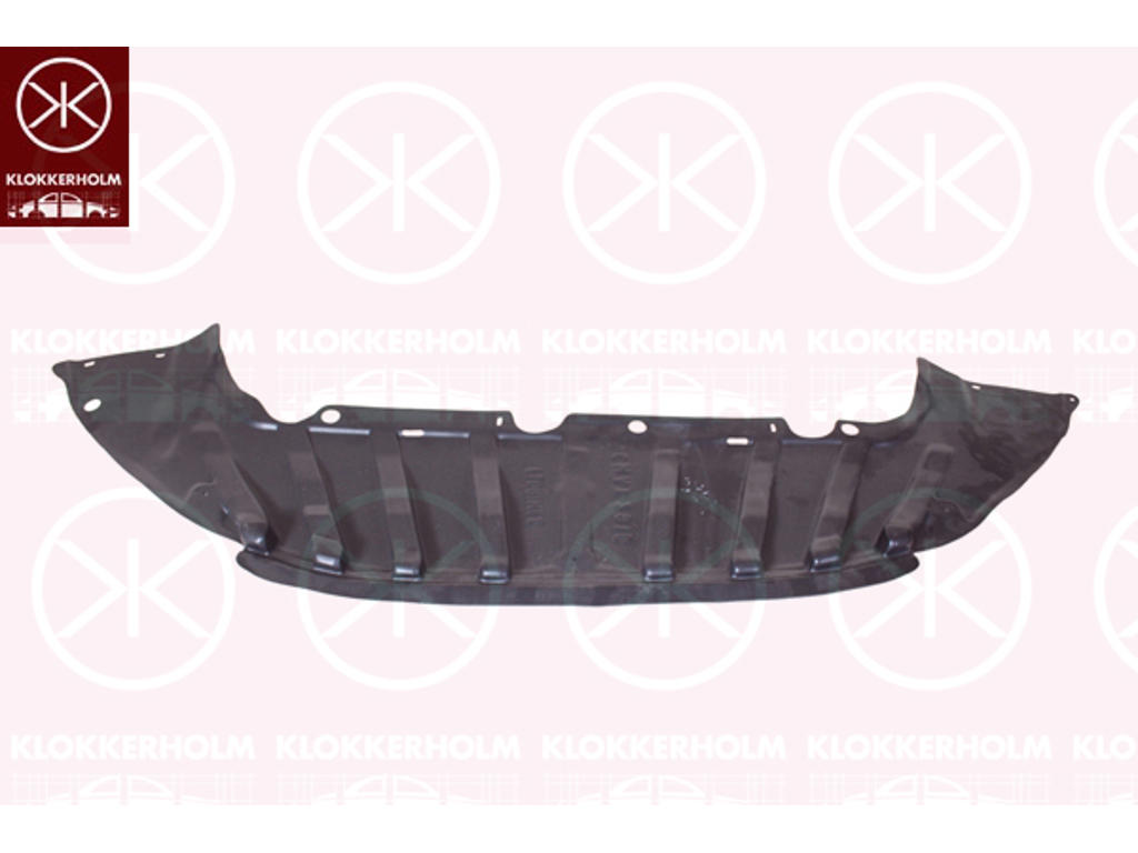 Motorkåpa, framdel, Nedre