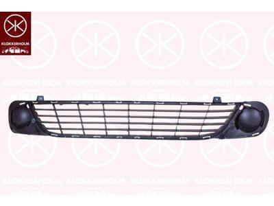 Jäähdyttimen säleikkö, Edessä, musta