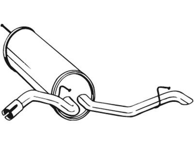 Rear Muffler
