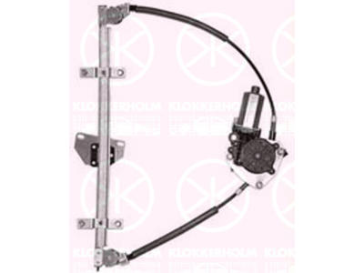 Fönsterhiss, 2/4-drs, OE-type, med elmotor, elektrisk, vänster fram