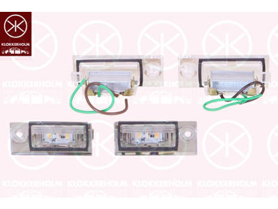 Belysning, skyltbelysning, LED, Sats, 2