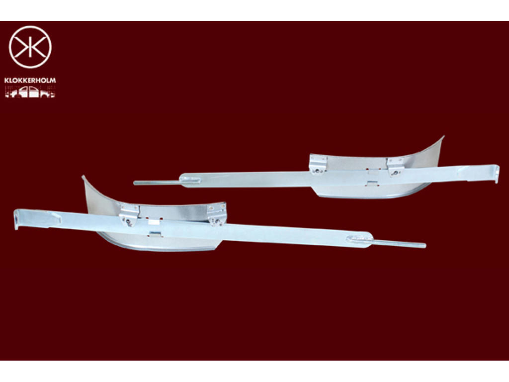 Steel Strap, fuel tank, with reinforcement, Set, only in connection with: PLASTIC TANK