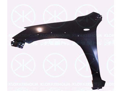 Wing, Right Front, with holes for extensions, with hole for direction indicator