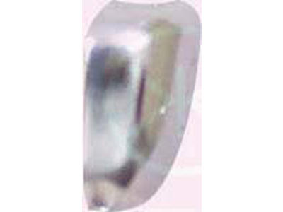 Bumper, King Cab, chrome, Left Front