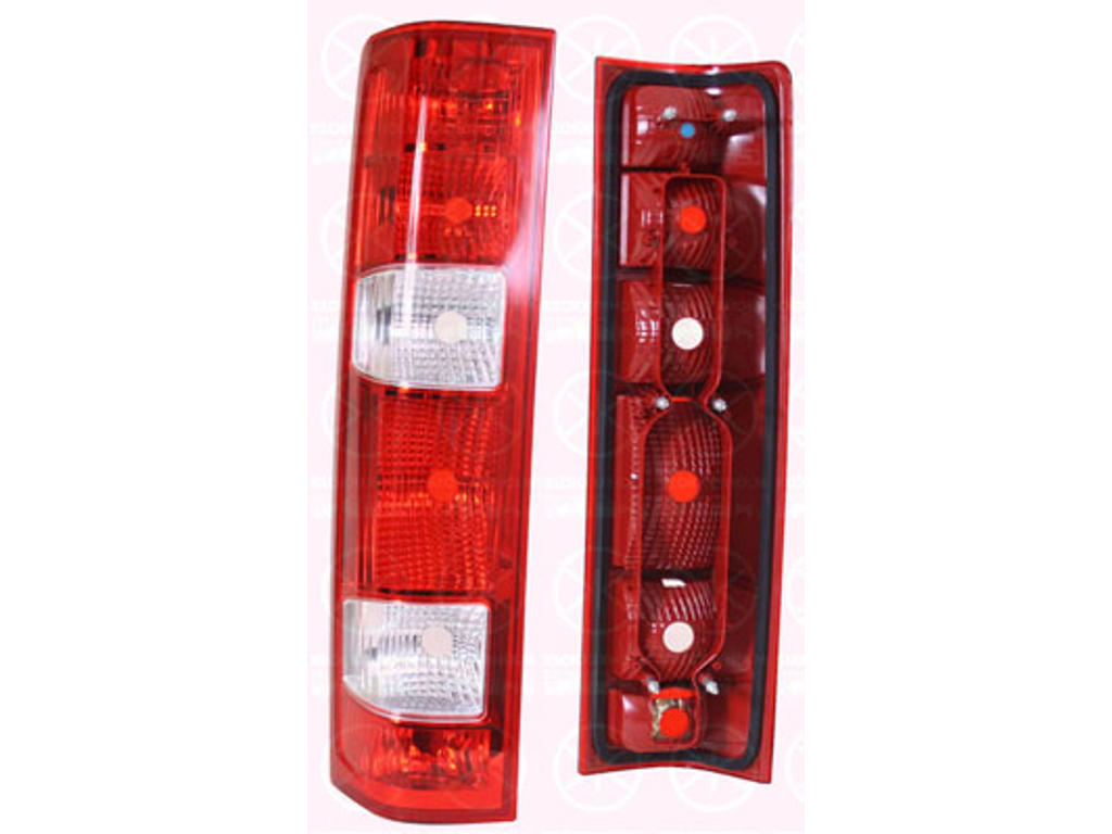 Tail Light Assembly, without bulb holder, Left