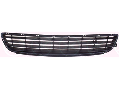 Ventilation Grilles, bumper, Front, black, Centre Section