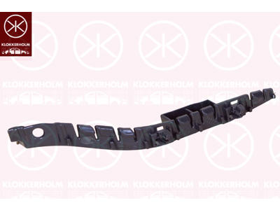 Mounting Bracket, bumper, Plastic, Lower Right
