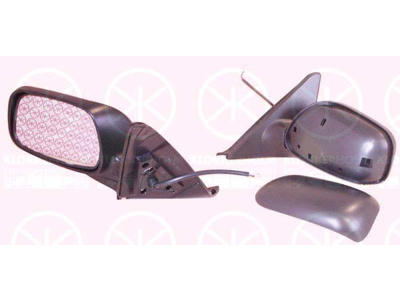 Exterior Mirror, for electric mirror adjustment, Convex, Left