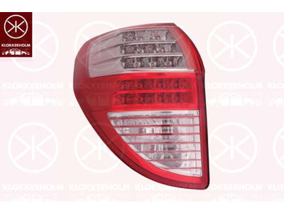Tail Light Assembly, LED, without bulb holder, Right