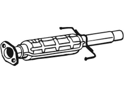 Korom-/részecskeszuro, kipufogó, Anyag: Cordierit, beszereléshez szükséges alkatrészekkel, Euro 4