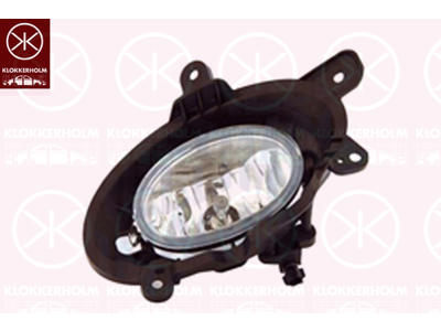 Front Fog Light, Left Front, H11, oval, AL