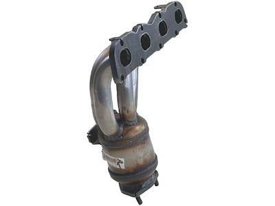 Catalytic Converter, with mounting parts, Euro 4