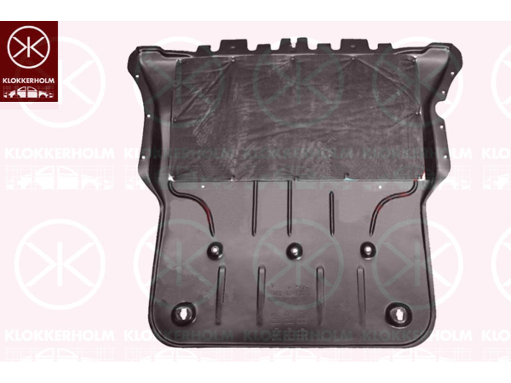 Engine Cover, with isolation tape, Lower