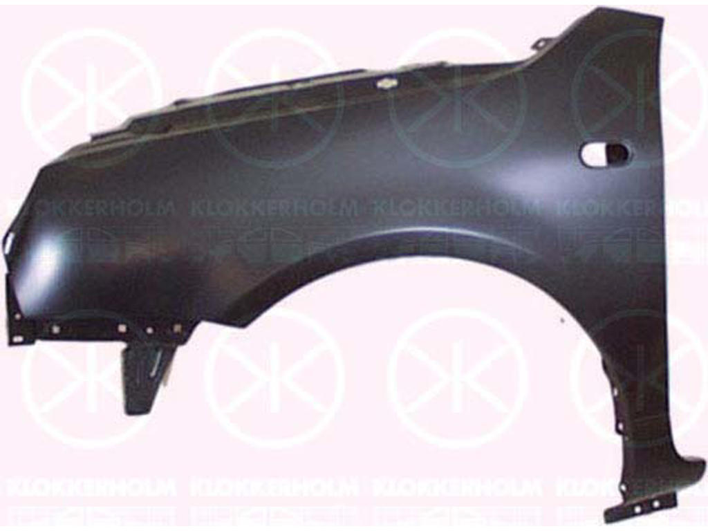 Wing, Left Front, with hole for direction indicator