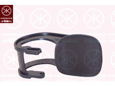 Flap, tow hook, for vehicles with headlamp cleaning system, Left Front