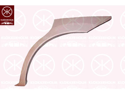 Quarter Panel, 4-dr, Left Rear, Wheel Arch Border, Repair Panel