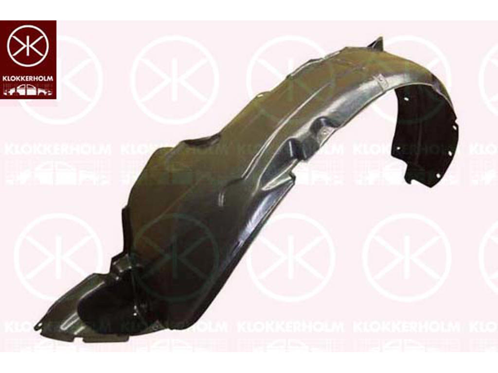 Liner, wheelhouse, Plastic, Left Front