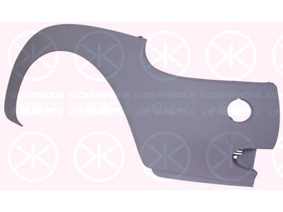 Bumper, w/primer, Right Front, not for trim level: Sport