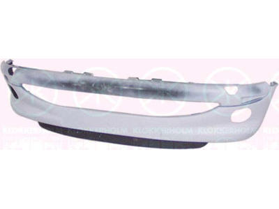Bumper, w/primer, Front, with spoiler, with hole(s) for fog lights, not for trim level: XS, S16, GT, GTI