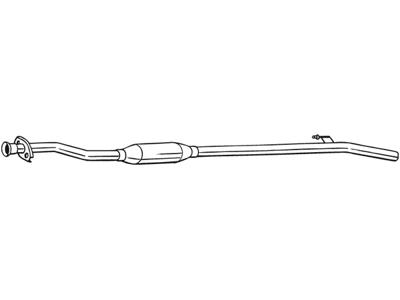 Exhaust Pipe, See accessories list for additionally required parts:  