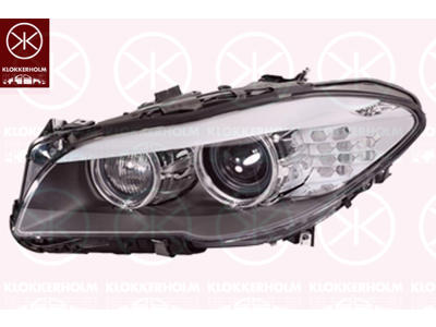 Forlygte, højre, Bi-Xenon, med kurvelys, uden styreenhed til Xenon, med indstillingsmotor for LWR, D1S/H7