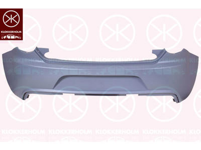 Bumper, w/primer, Rear