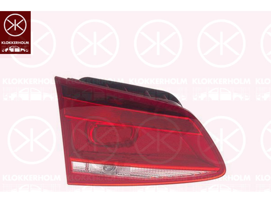 Tail Light Assembly, Right, Inner Section, with bulb holder, ULO