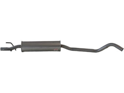 Centre Muffler, See accessories list for additionally required parts:  