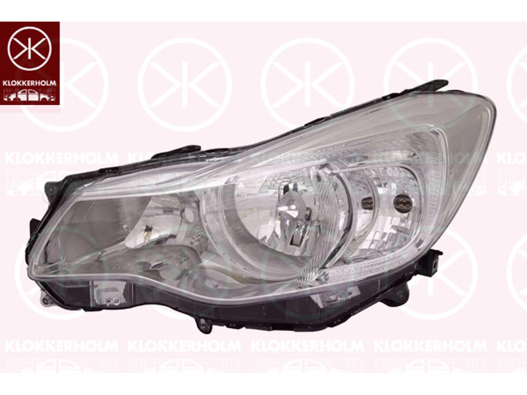 Headlight, H11/HB3, Right, with motor for headlamp levelling