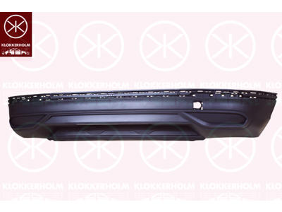Bumper, Rear, Smooth, Lower Section