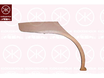 Quarter Panel, 4-dr, Right, Wheel Arch Border, Repair Panel