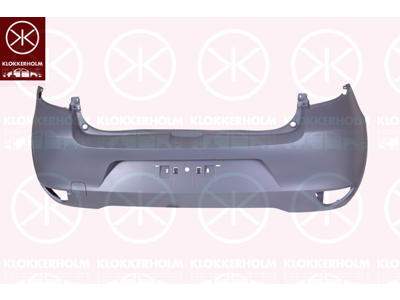 Bumper, w/primer, Rear