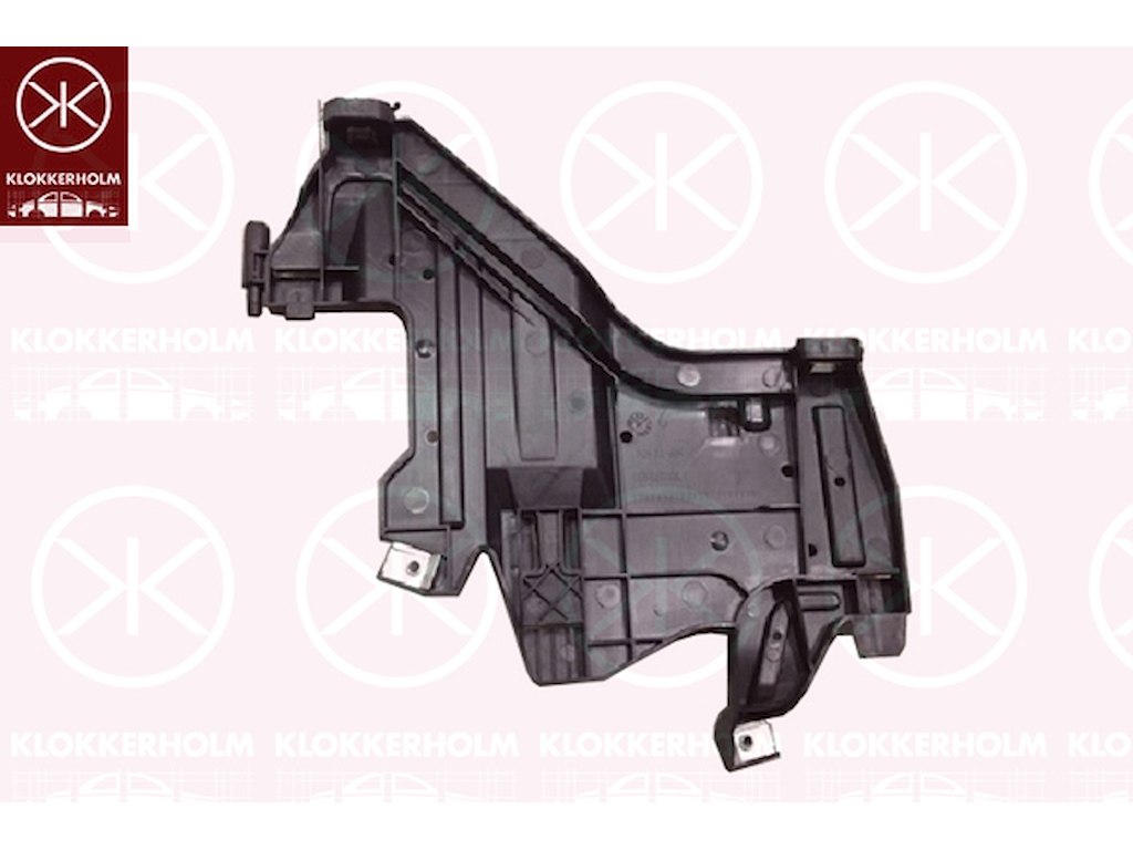 Headlight Base, Left, Lower Section