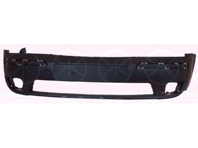 Bumper, w/primer, Front, with hole(s) for fog lights, without hole(s) for washer nozzle