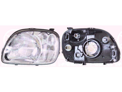 Headlight, H4, for vehicles with headlight levelling, T.Y.C, Left, Illuminance [lx]: 25