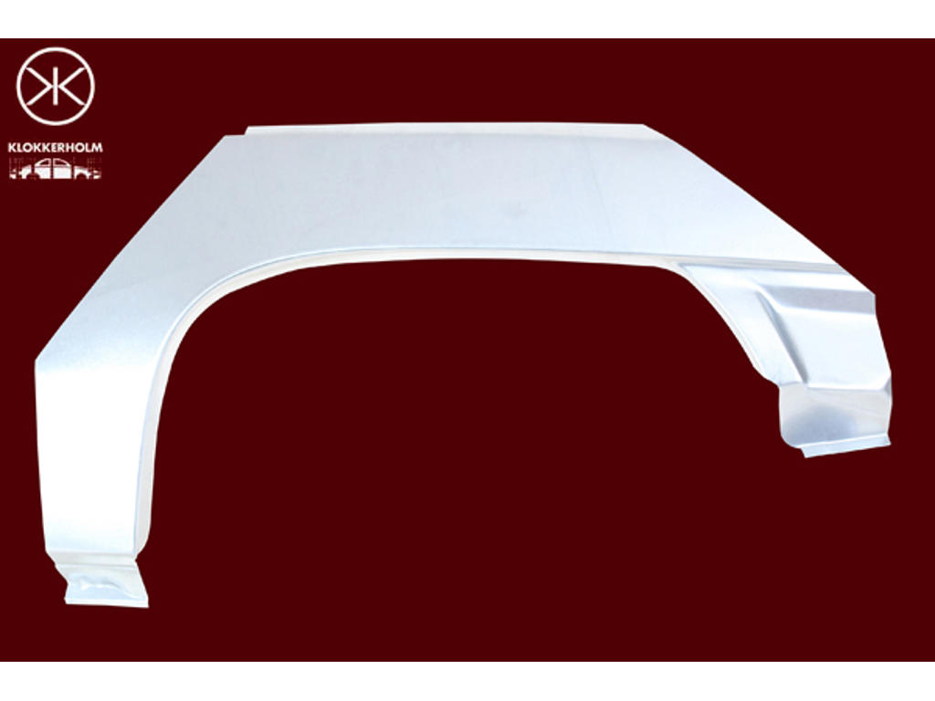 Quarter Panel, 3-drs, Wheel Arch Border, Repair Panel, Left Rear, Outer section