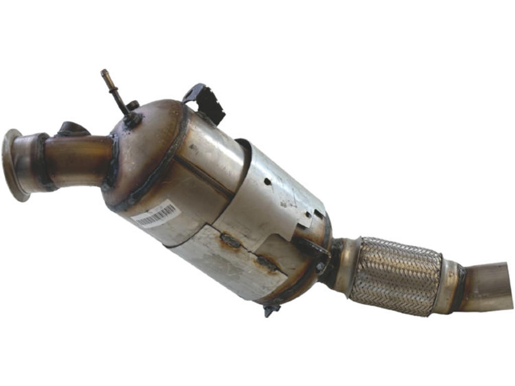 Soot/Particulate Filter, exhaust system, Material: Cordierite, with mounting parts, Euro 4