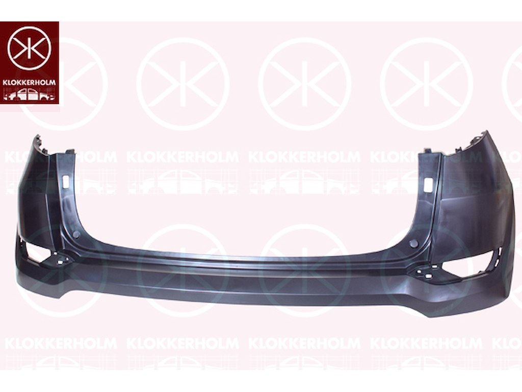 Bumper, w/primer, Rear