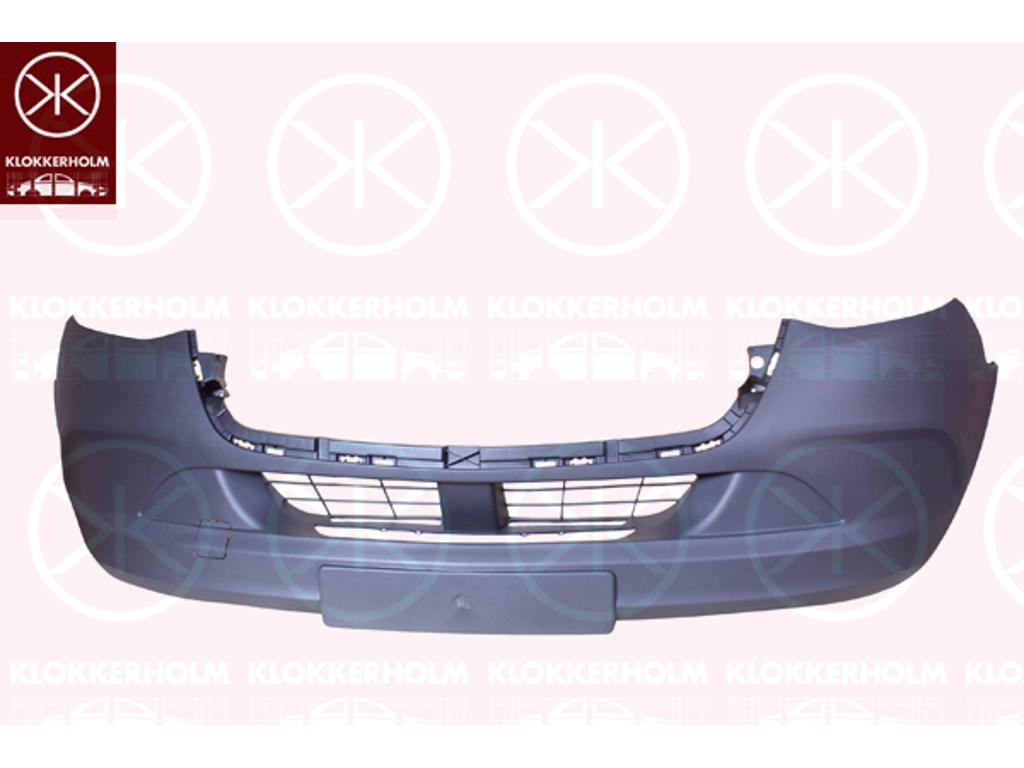 Bumper, Front, black