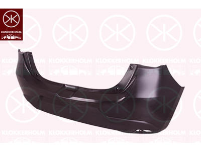 Bumper, Rear, Model Year to: 2020