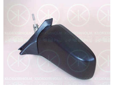 Exterior Mirror, Control: cable pull, Convex, Left