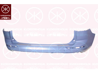 Bumper, w/primer, Rear