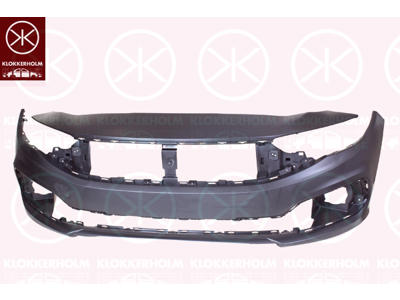 Bumper, Front, black