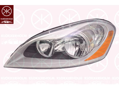 Headlight, H7/H9, with motor for headlamp levelling, Left, Illuminance [lx]: 30